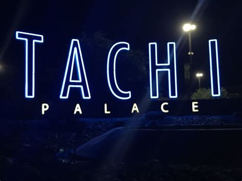 Various food venues already in place. . Tachi palace movies